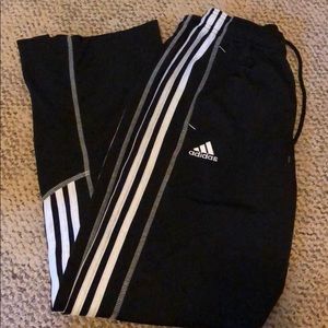 Black Adidas pants